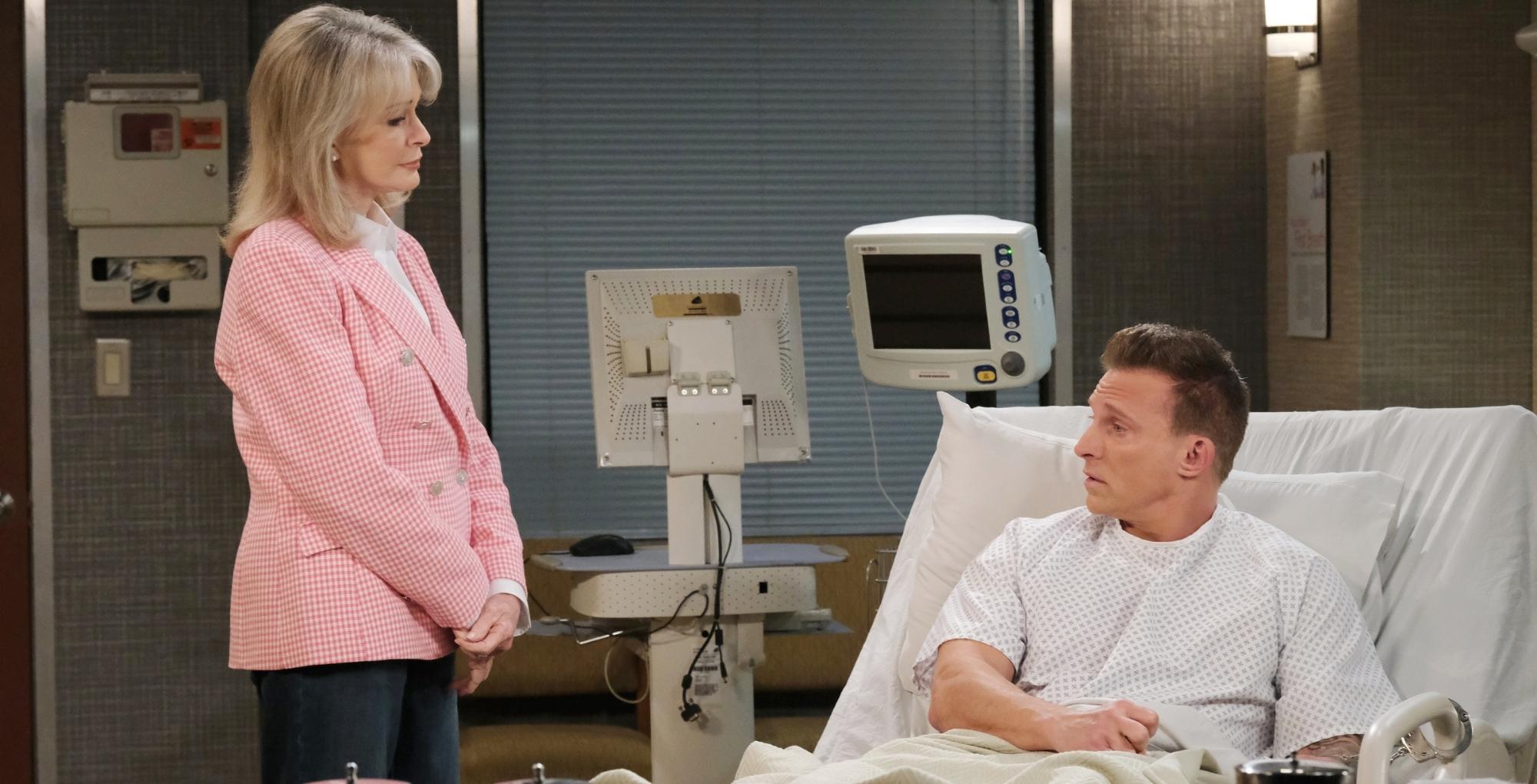 days of our lives spoilers for july 11, 2023 has marlena visiting harris at the hospital.