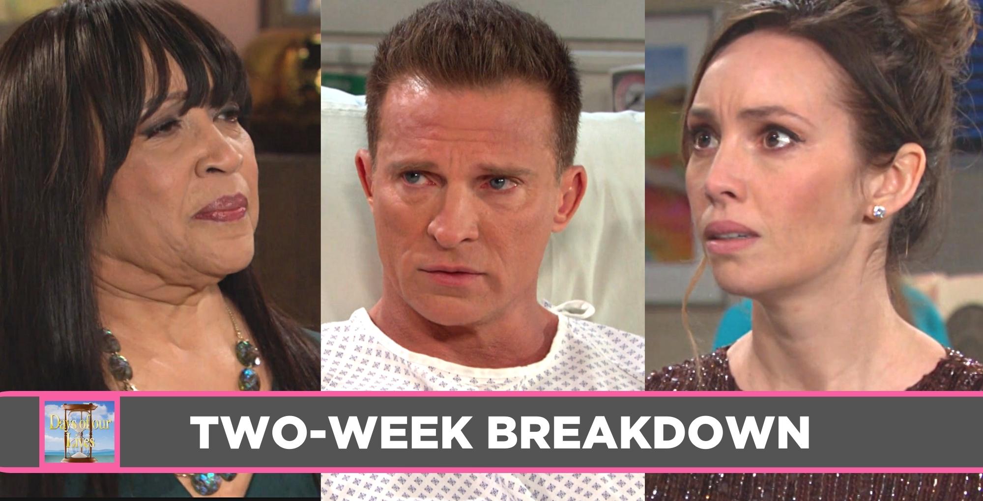 days of our lives two-week breakdown spoilers