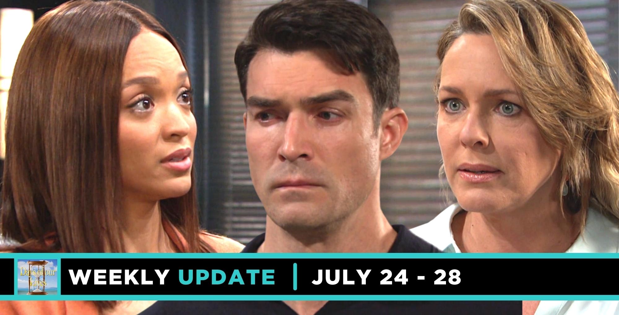 days of our lives weekly update spoilers