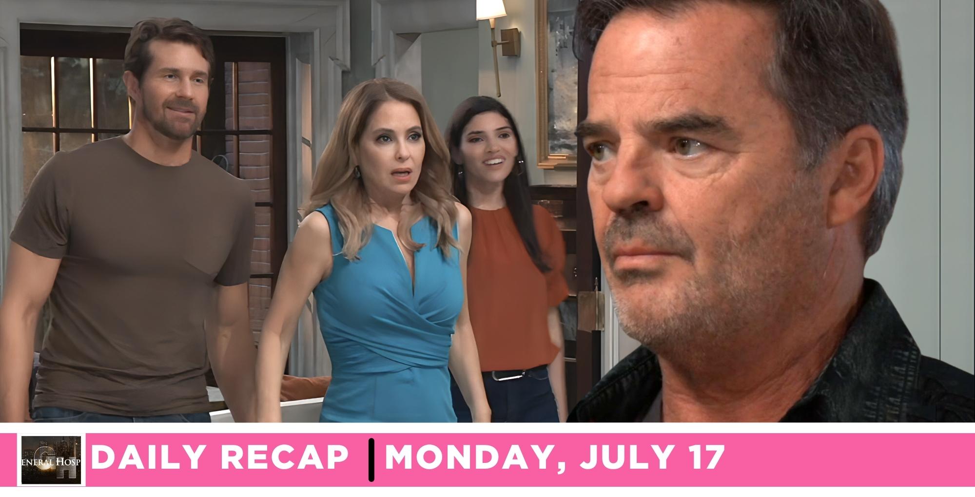 the general hospital recap for july 17 2023 have neddie maine listening to his mother.