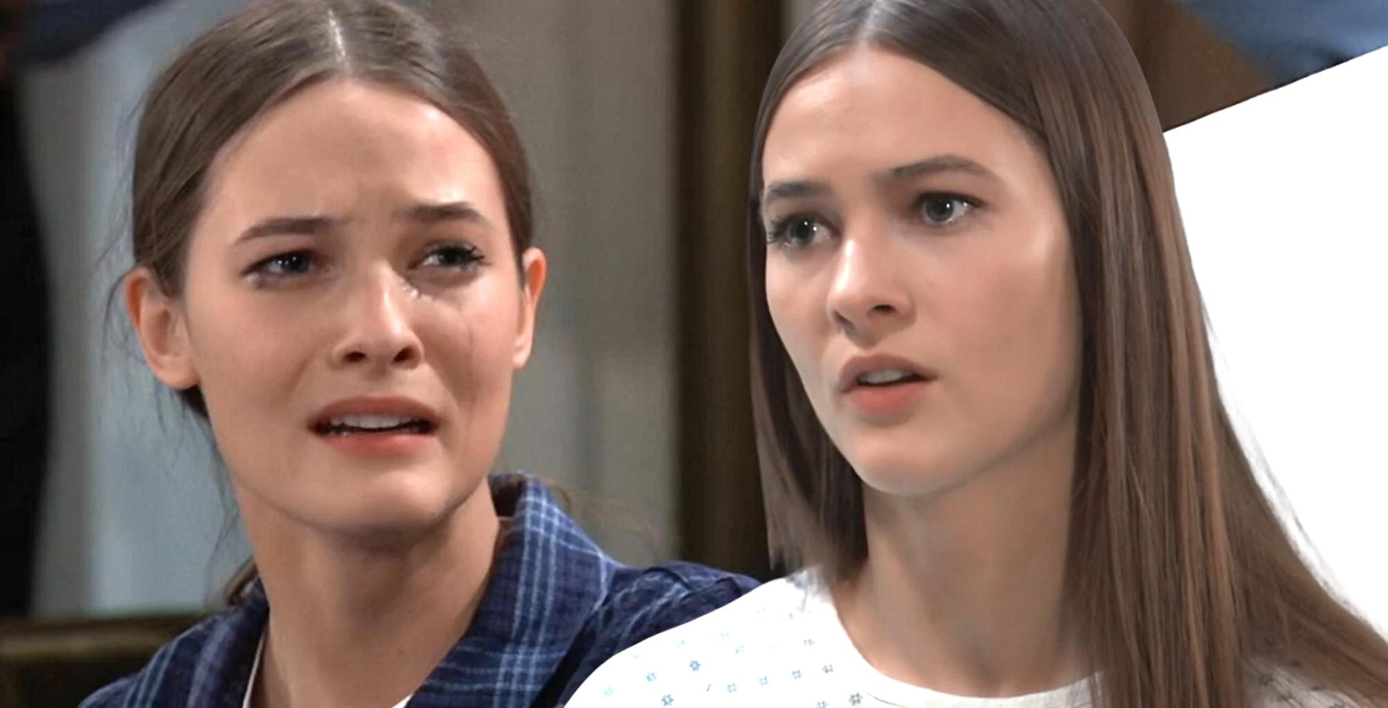double image of esme prince on general hospital.