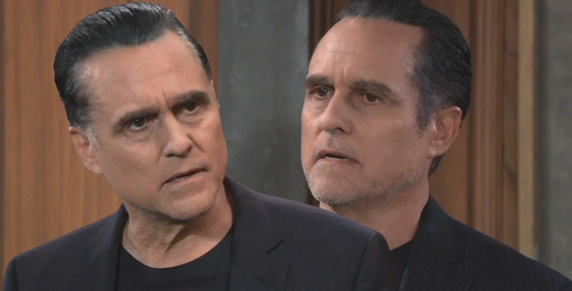 sonny corinthos double image on general hospital.