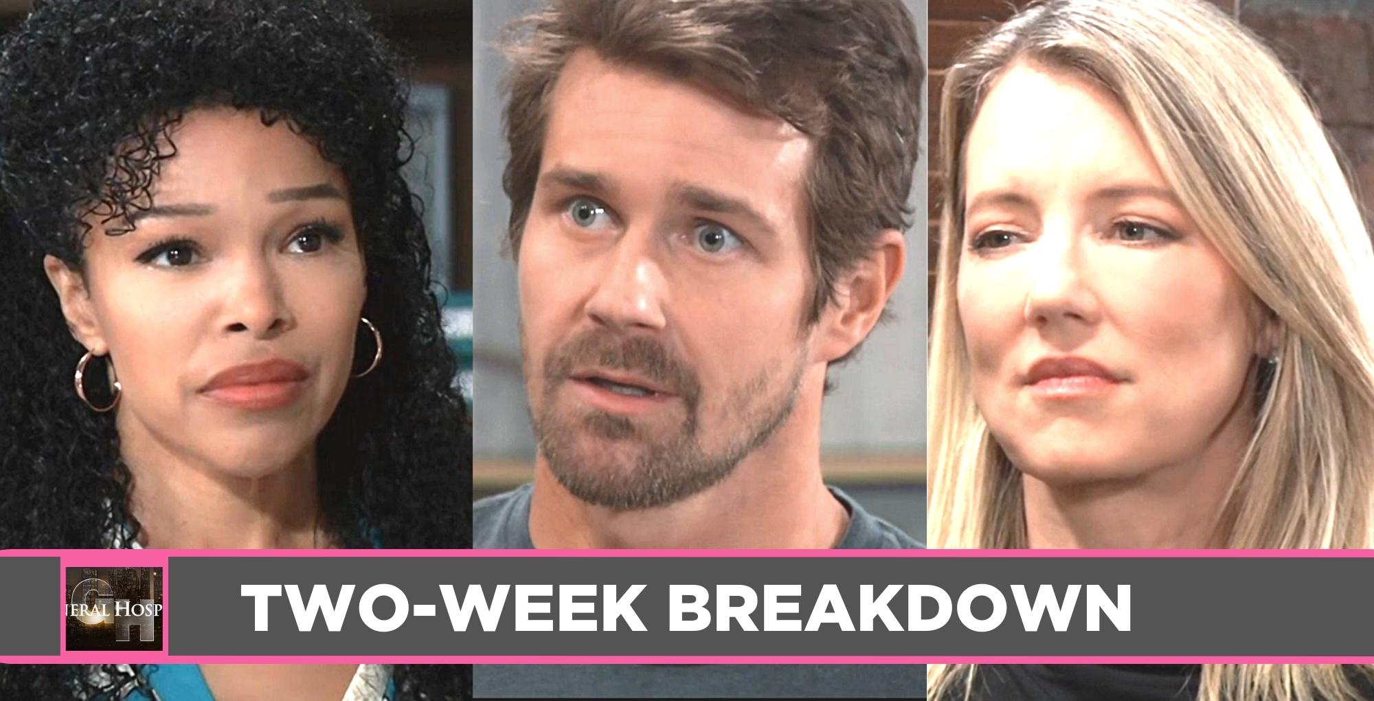 general hospital two-week breakdown spoilers