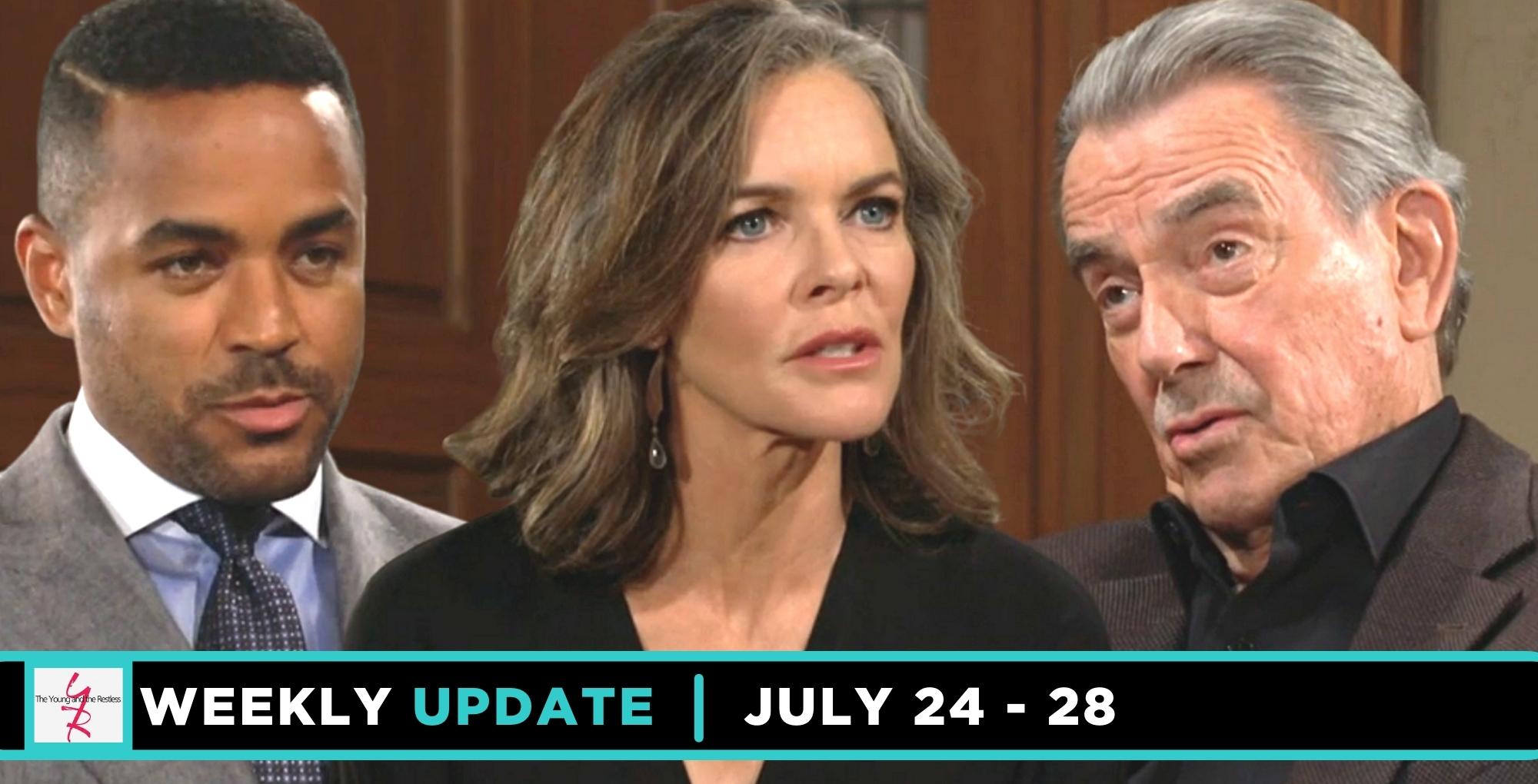 the young and the restless weekly update spoilers