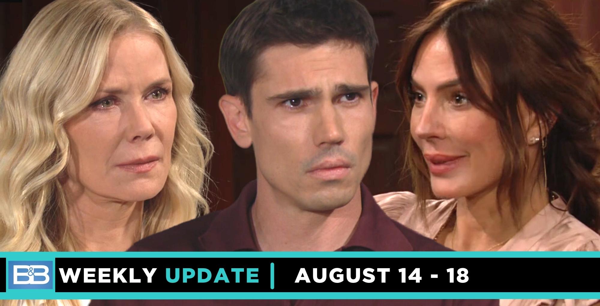 the bold and the beautiful weekly update spoilers