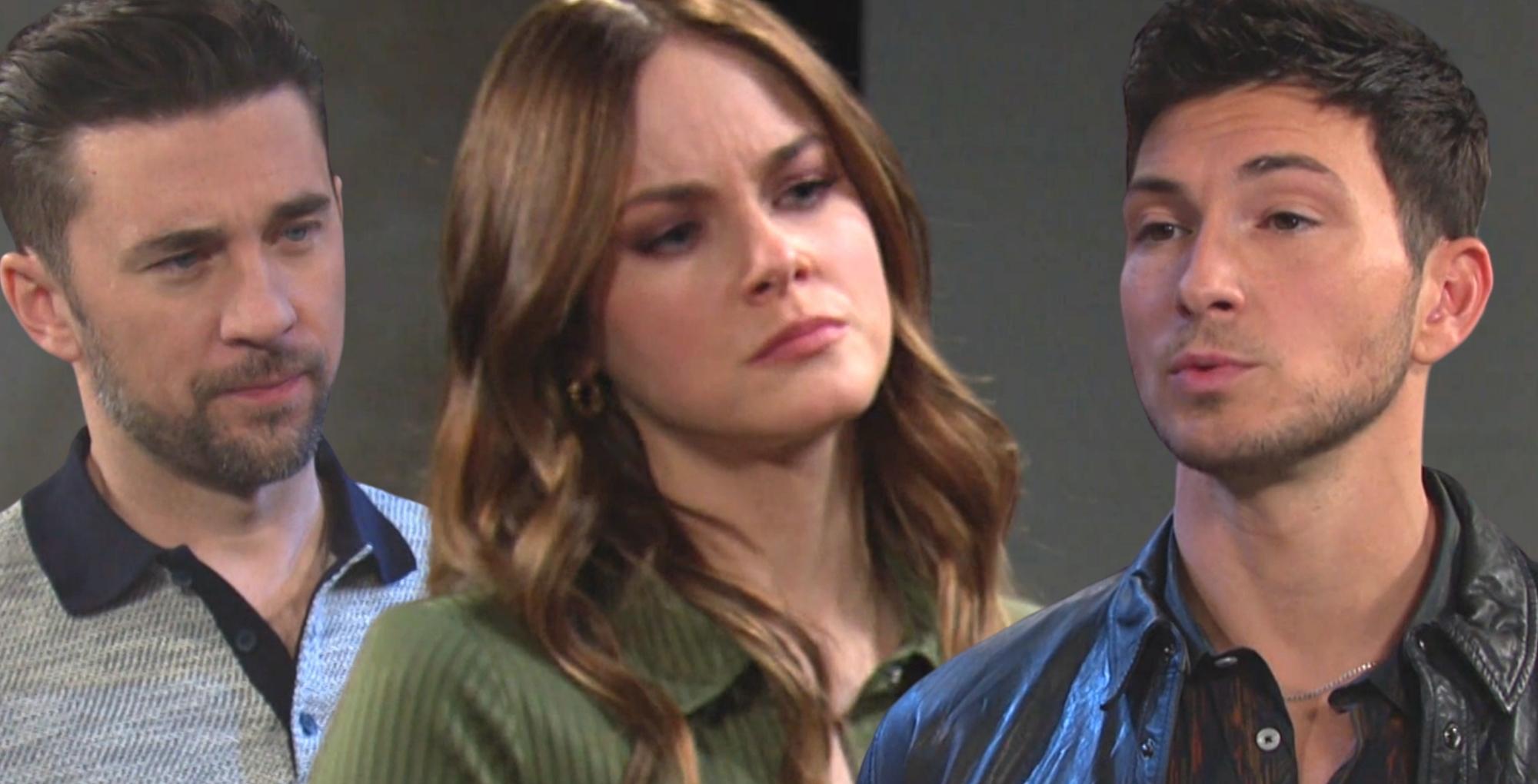 chad, stephanie, and alex kiriakis on days of our lives.