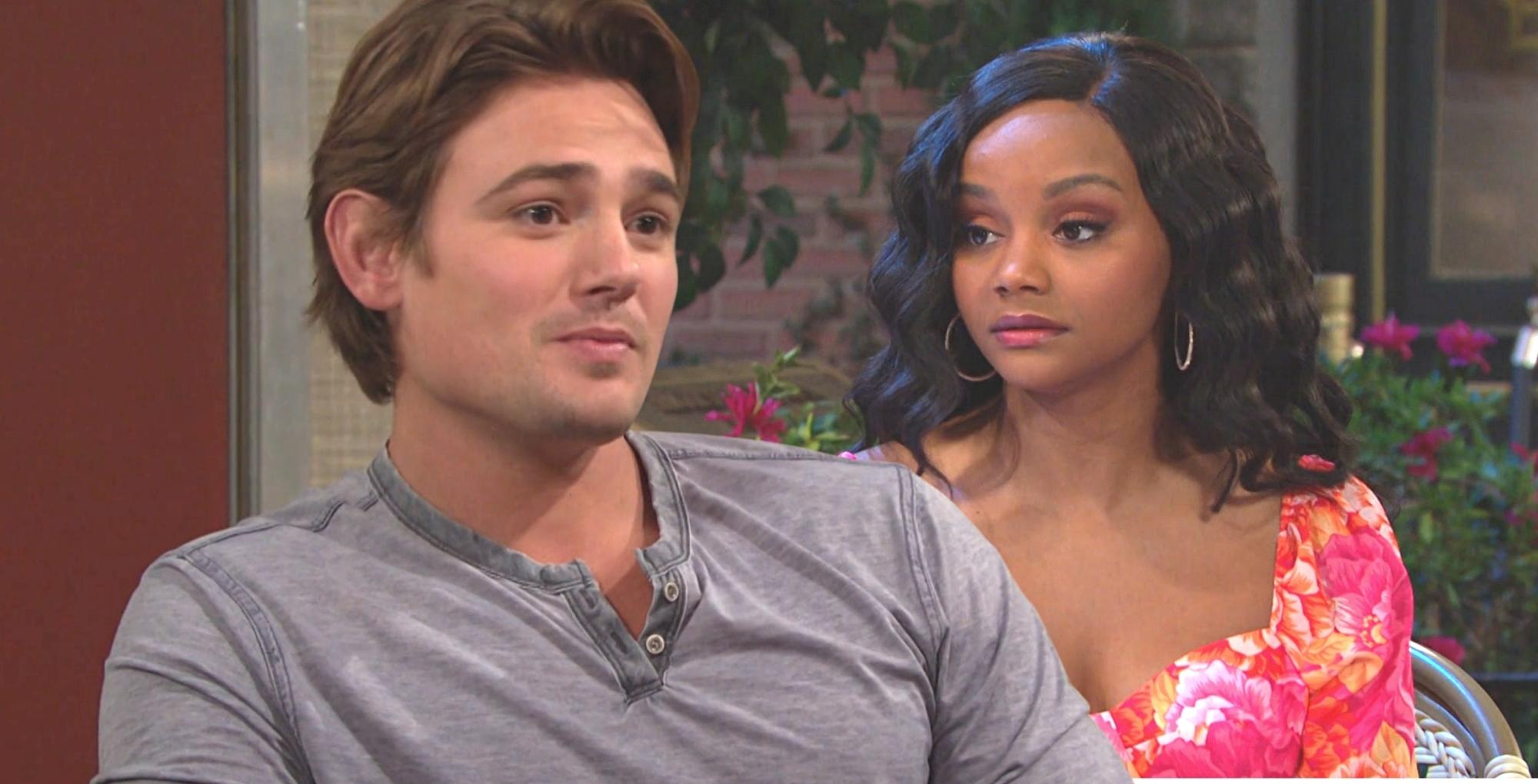 days of our lives johnny dimera and chanel dupree.