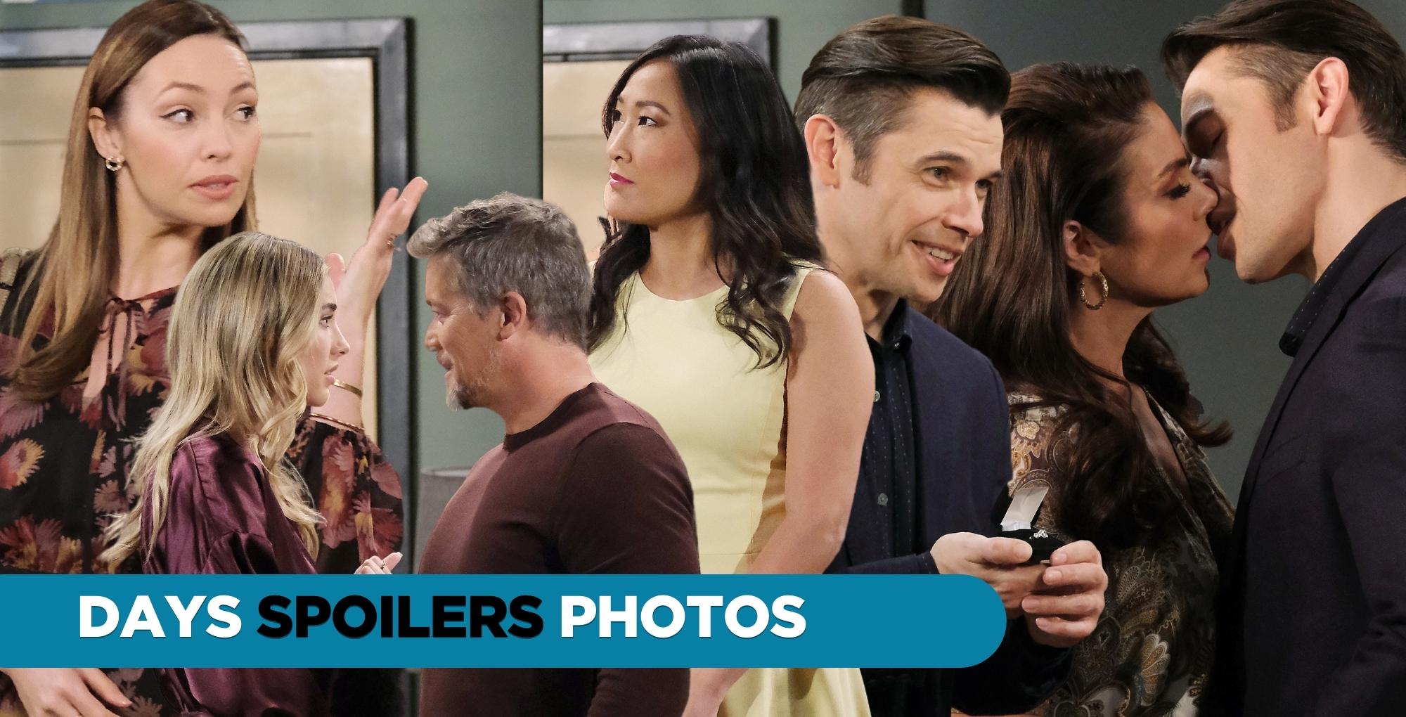 days spoilers photos collage.