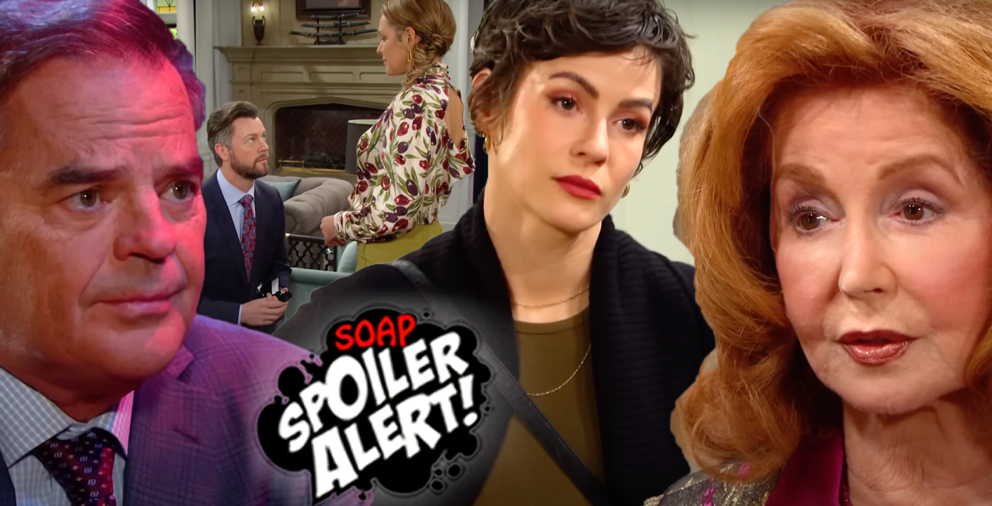 days spoilers video collage justin, ej, nicole, sarah and maggie.