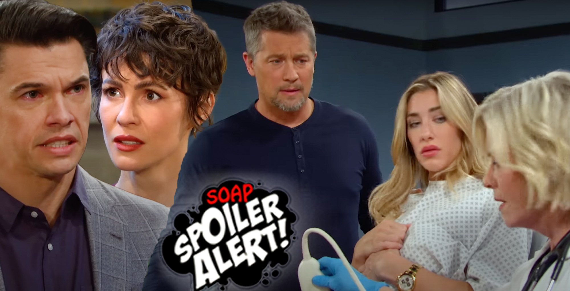 days spoilers video collage of xander, sarah, eric, sloan, and kayla.