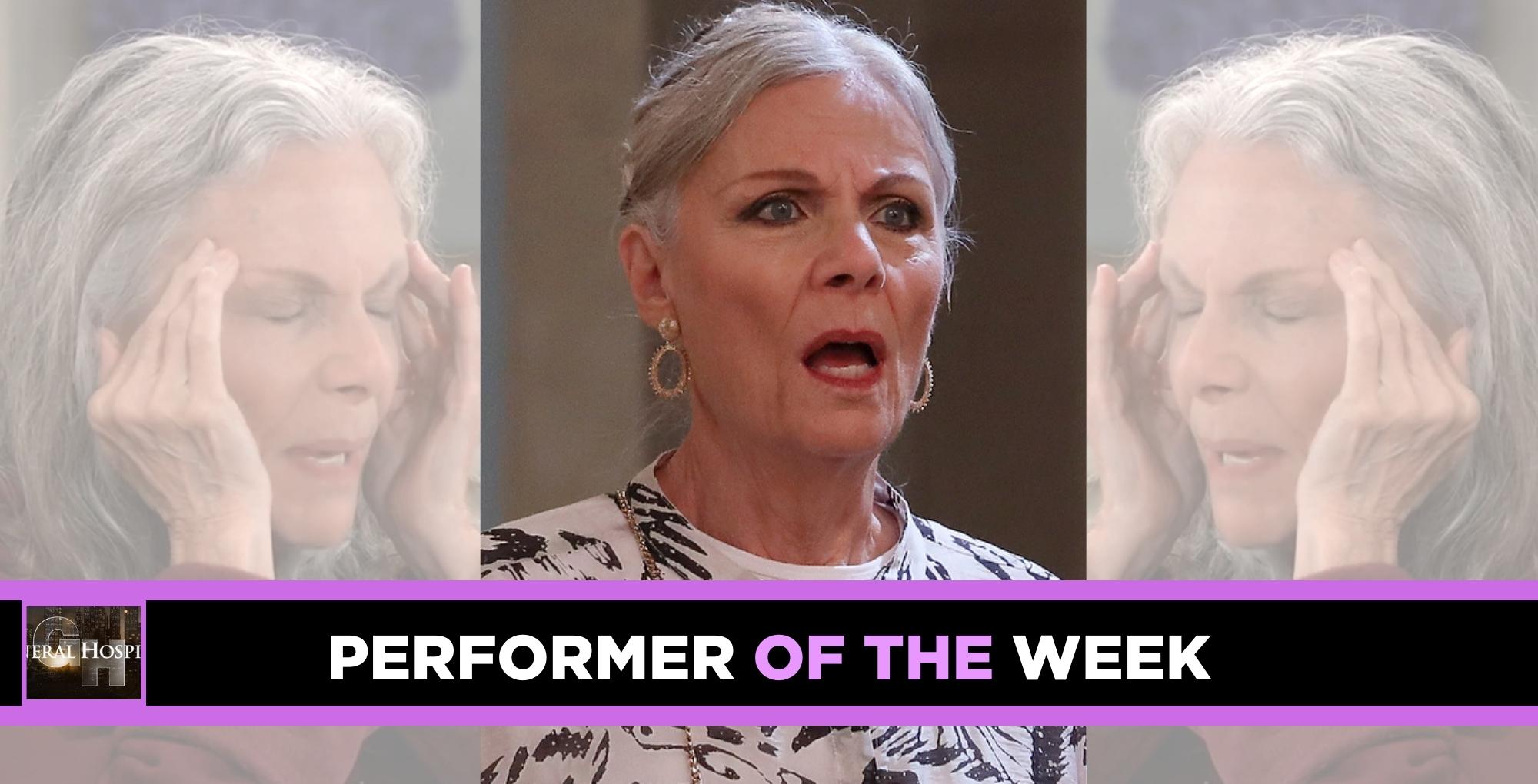 jane elliot played drunk as tracy on general hospital