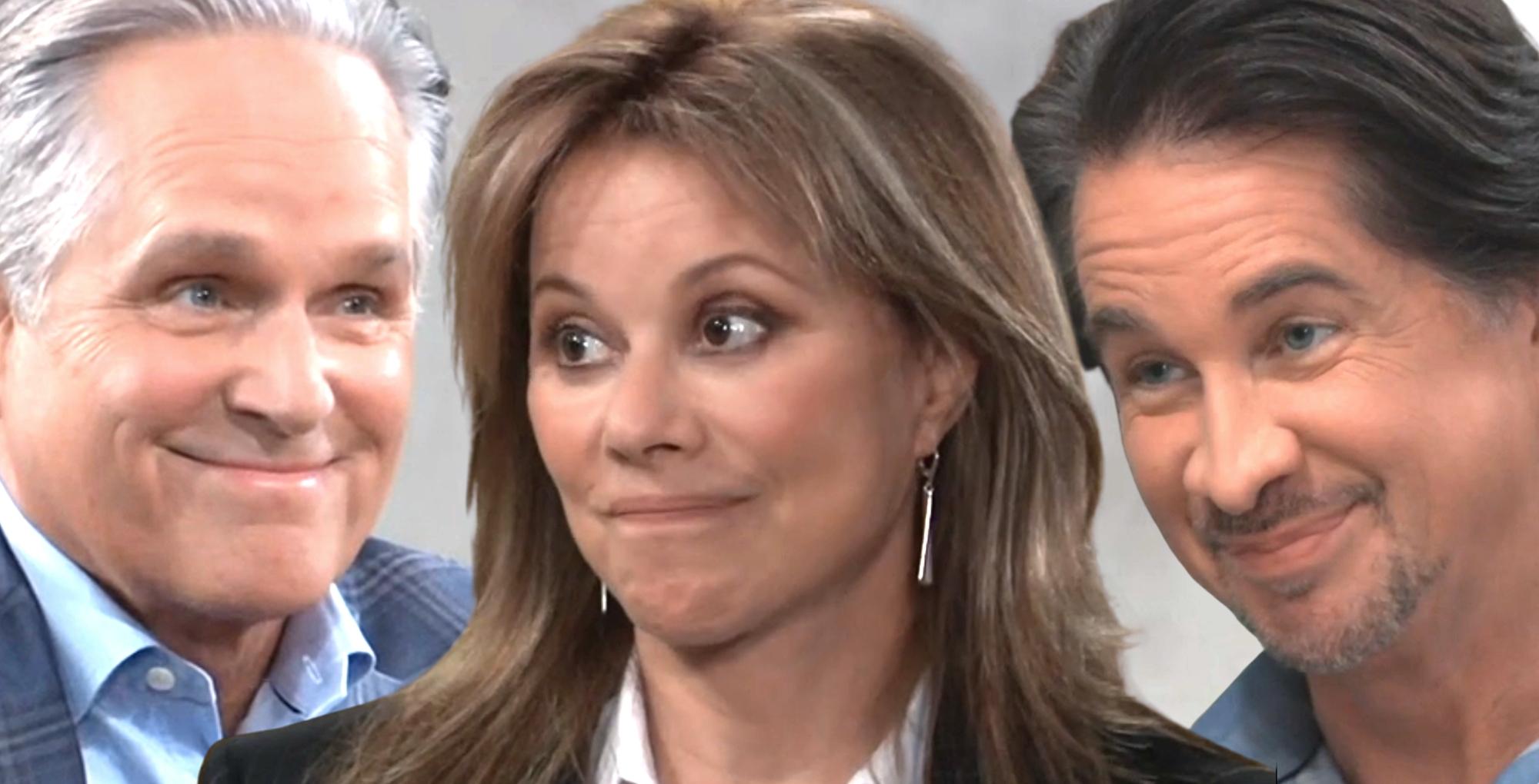 gregory chase, alexis davis, hamilton finn on general hospital.