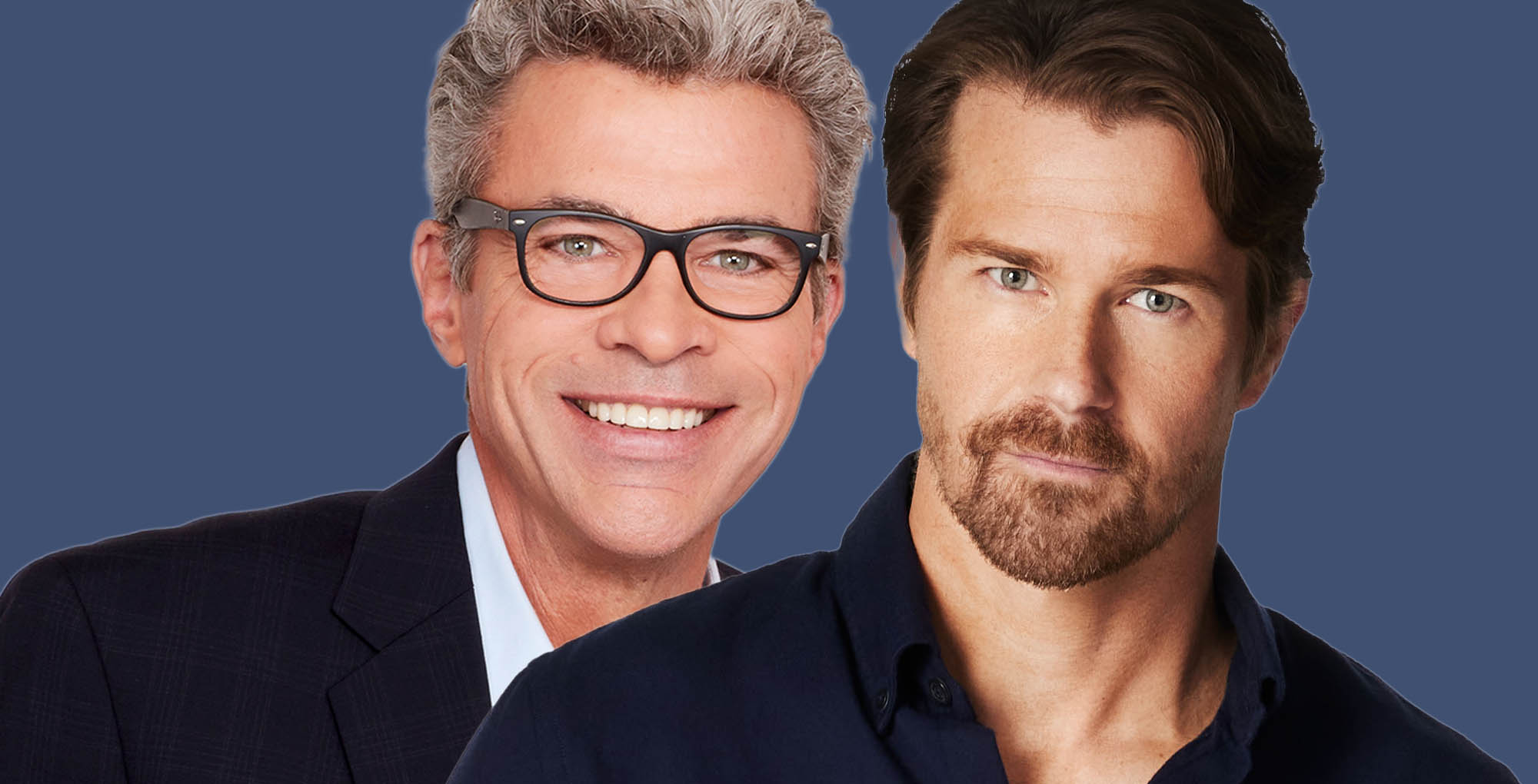 john j york and josh kelly talk mac and cody paternity on general hospital.