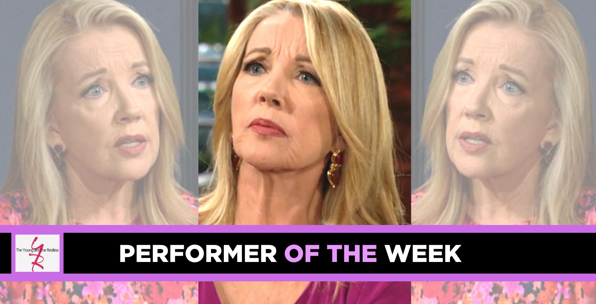 melody thomas scott the young and the restless performer of the week