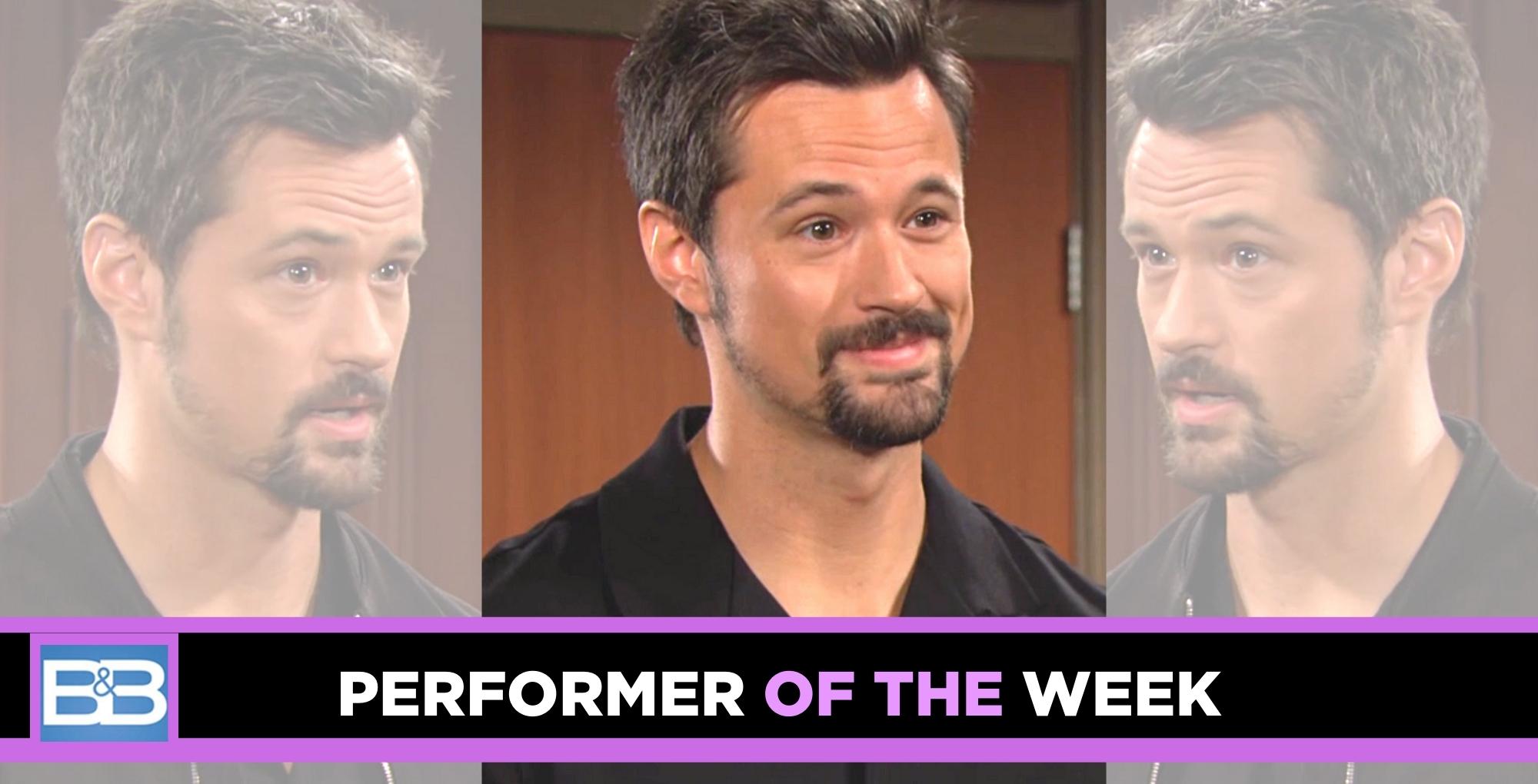 matthew atkinson shines as thomas on the bold and the beautiful.