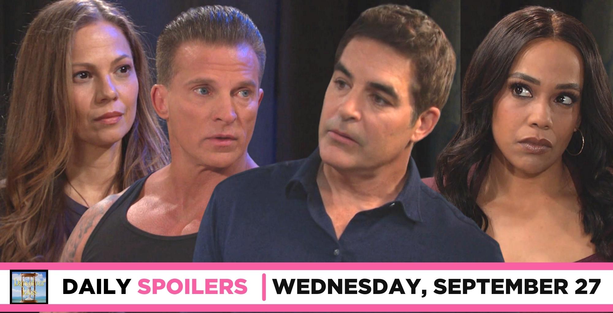 days of our lives spoilers for september 27, 2023, has ava and harris seeing rafe and jada.