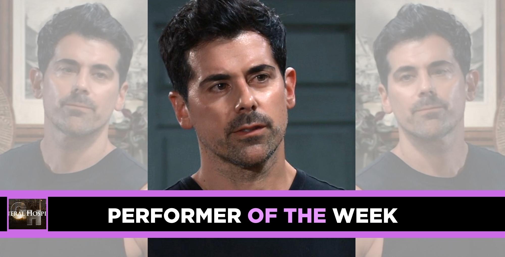 adam huss general hospital performer of the week