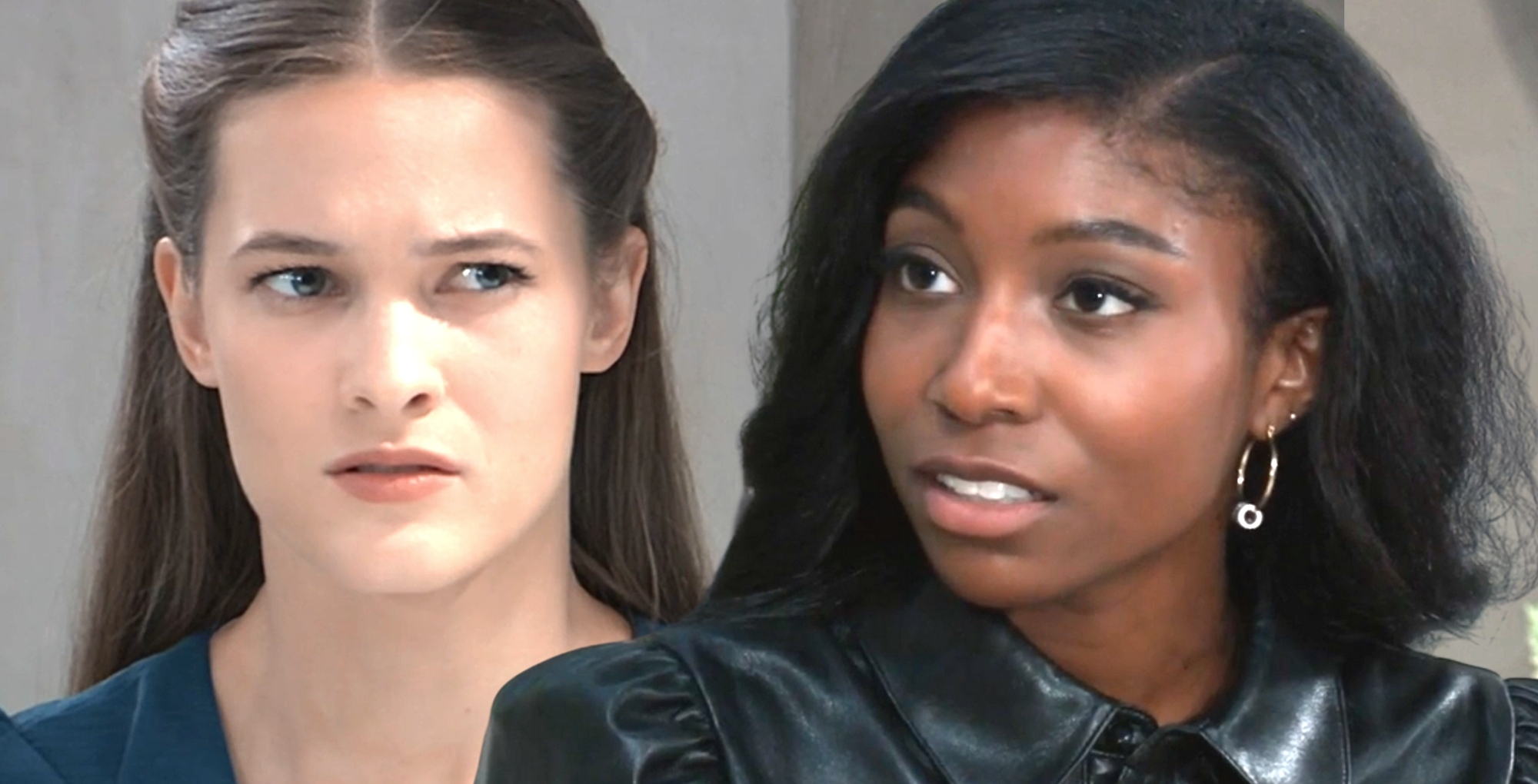 general hospital showdown between esme and trina.