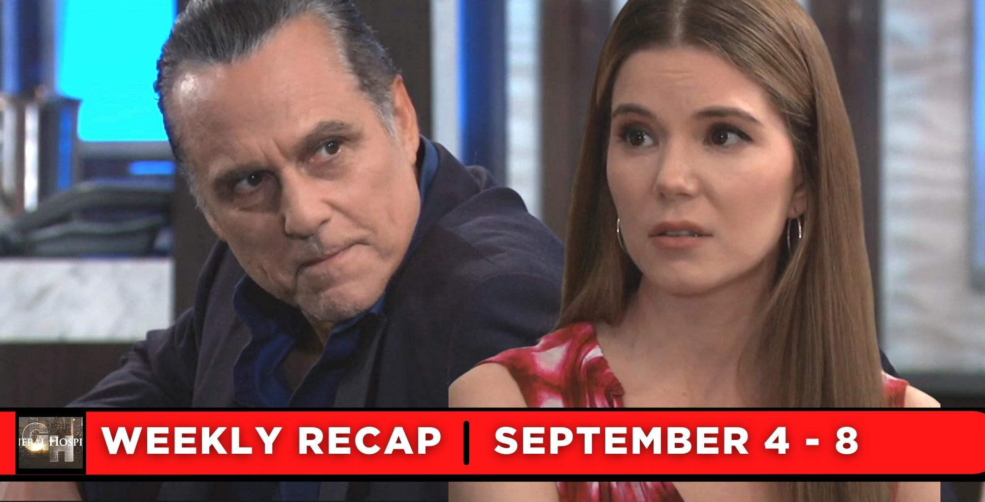 general hospital recaps for september 4 – september 8, 2023, sonny and molly.