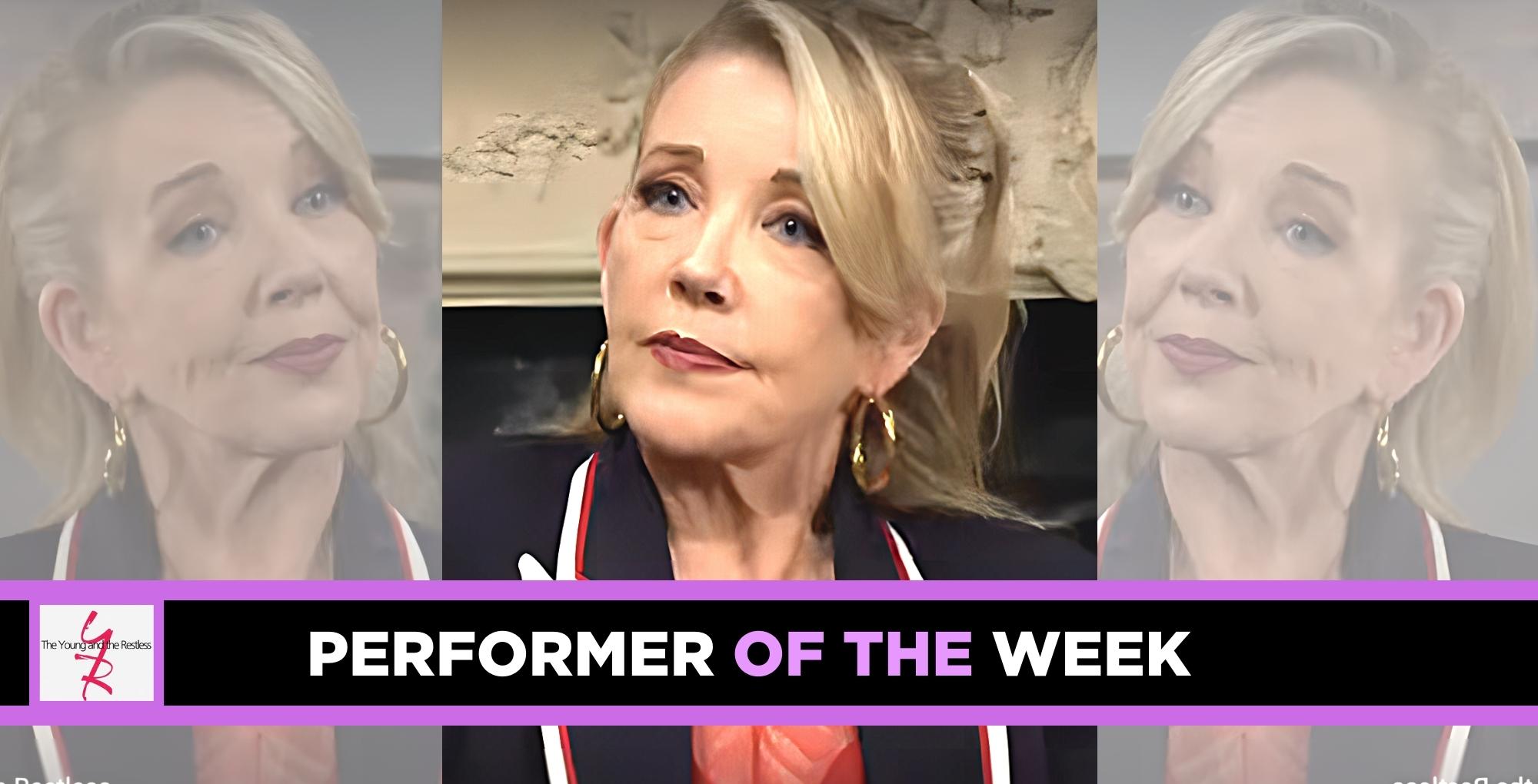 melody thomas scott the young and the restless performer of the week