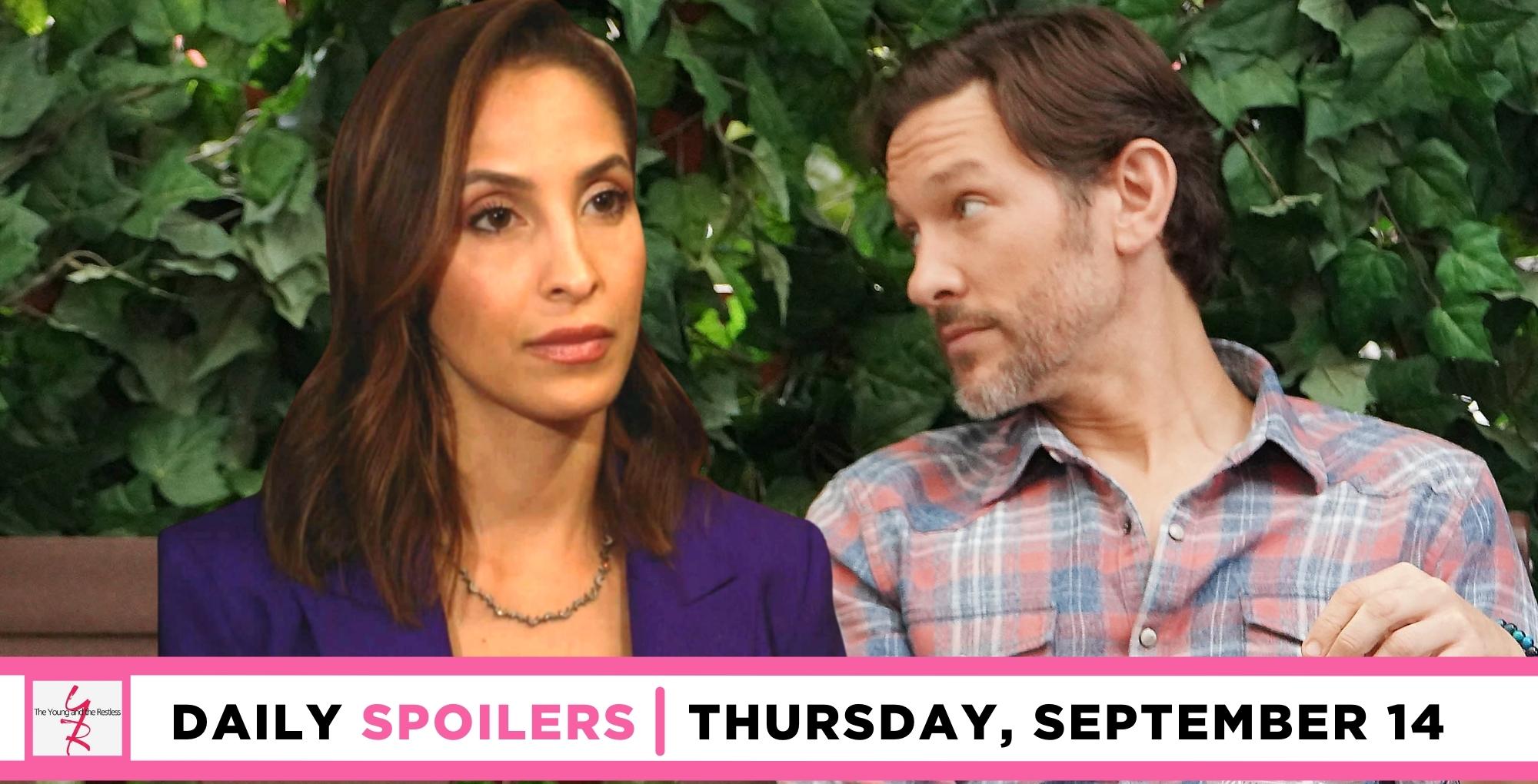 the young and the restless spoilers for september 14, 2023, has lily confronting daniel.