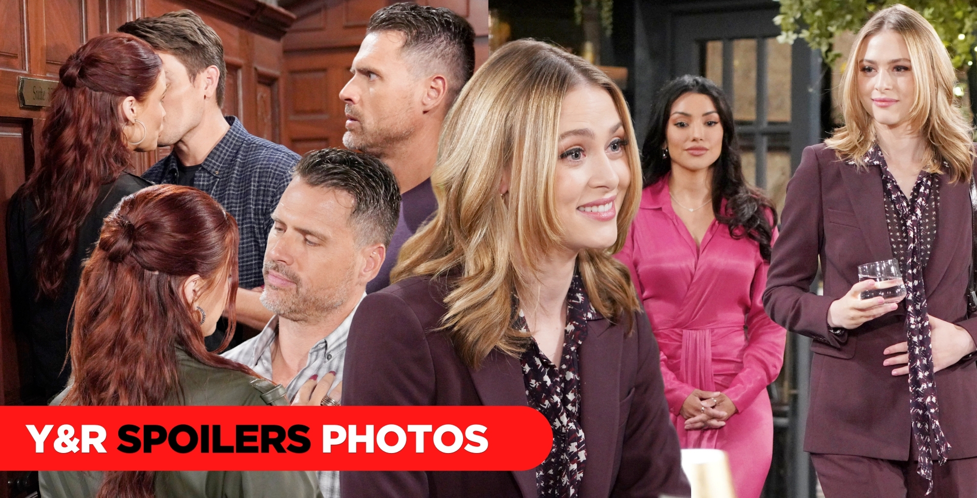y&r spoilers photos collage.