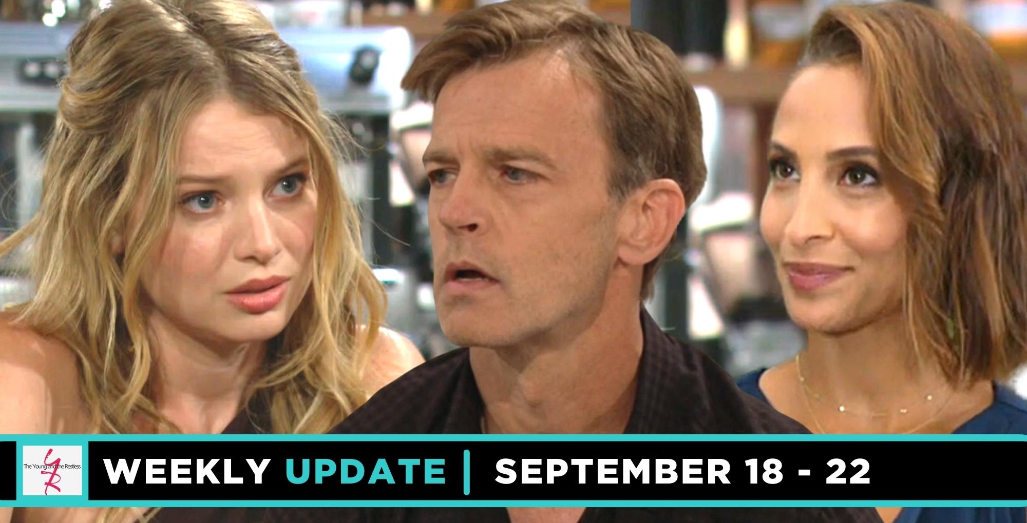 the young and the restless weekly update spoilers