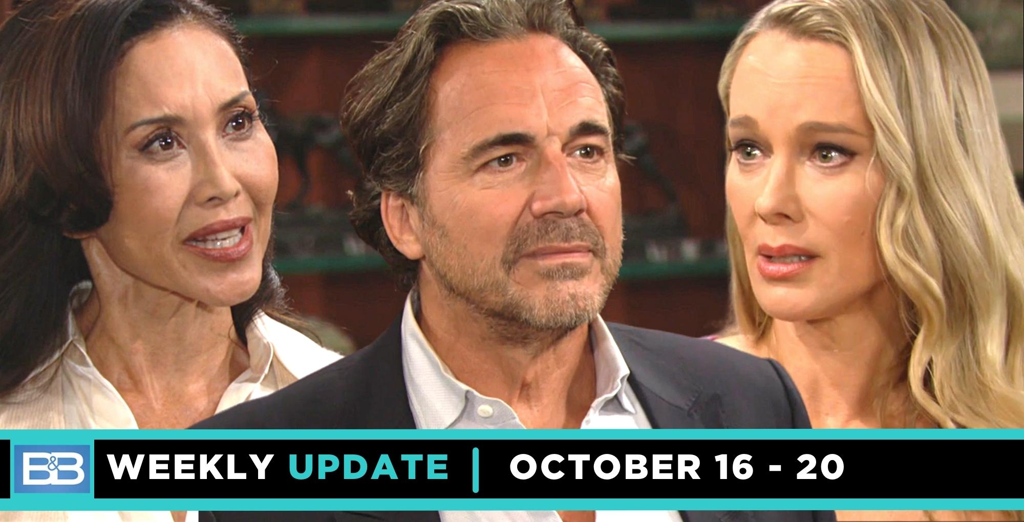 the bold and the beautiful weekly update spoilers