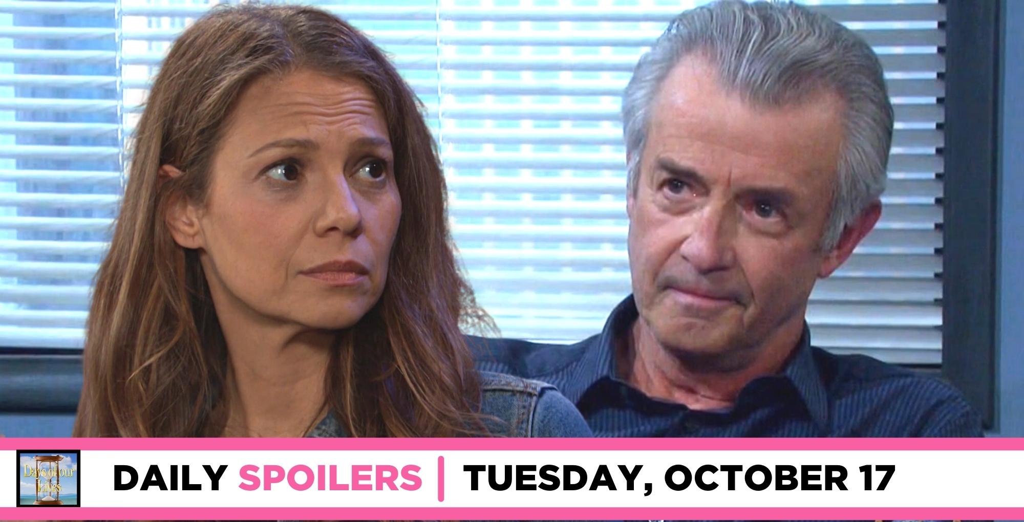 days of our lives spoilers for october 17, 2023, has ava talking with clyde.