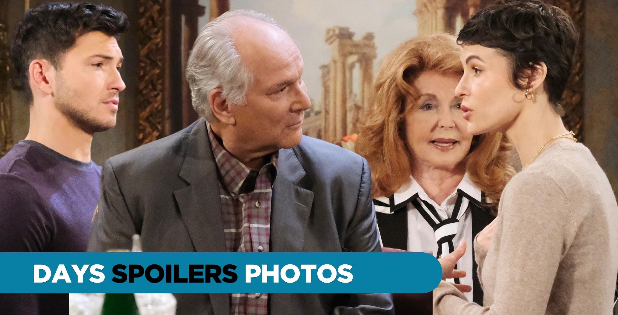 days spoilers photos collage.