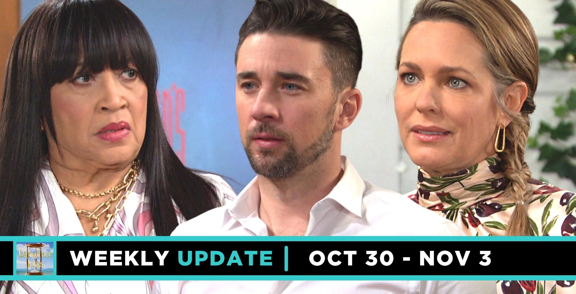 days of our lives weekly update spoilers