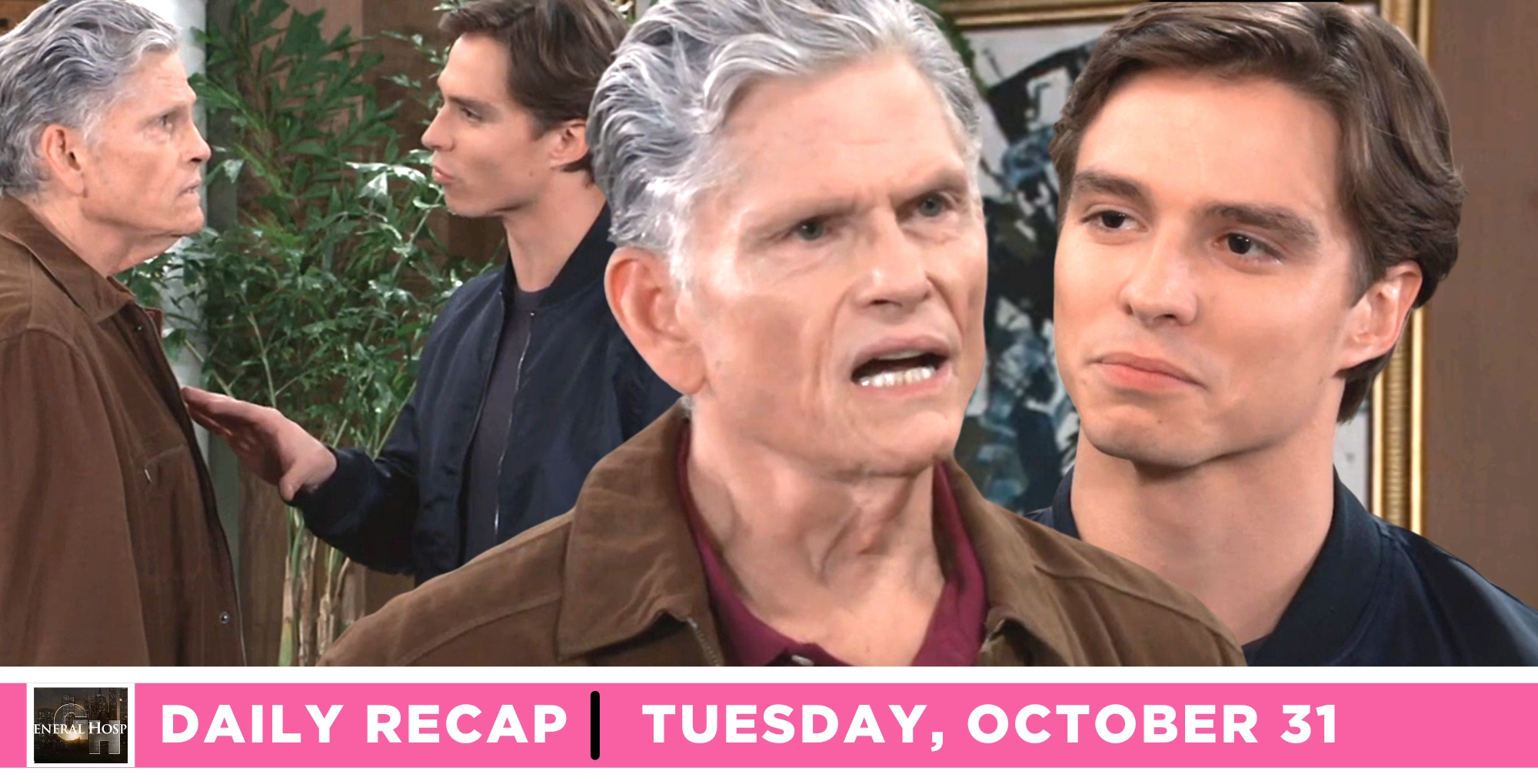 spencer cassadine took on cyrus renault on the general hospital recap for tuesday, october 31, 2023.