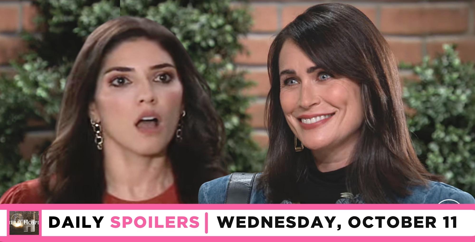 general hospital spoilers for october 11 2023 has lois surprising brook lynn.