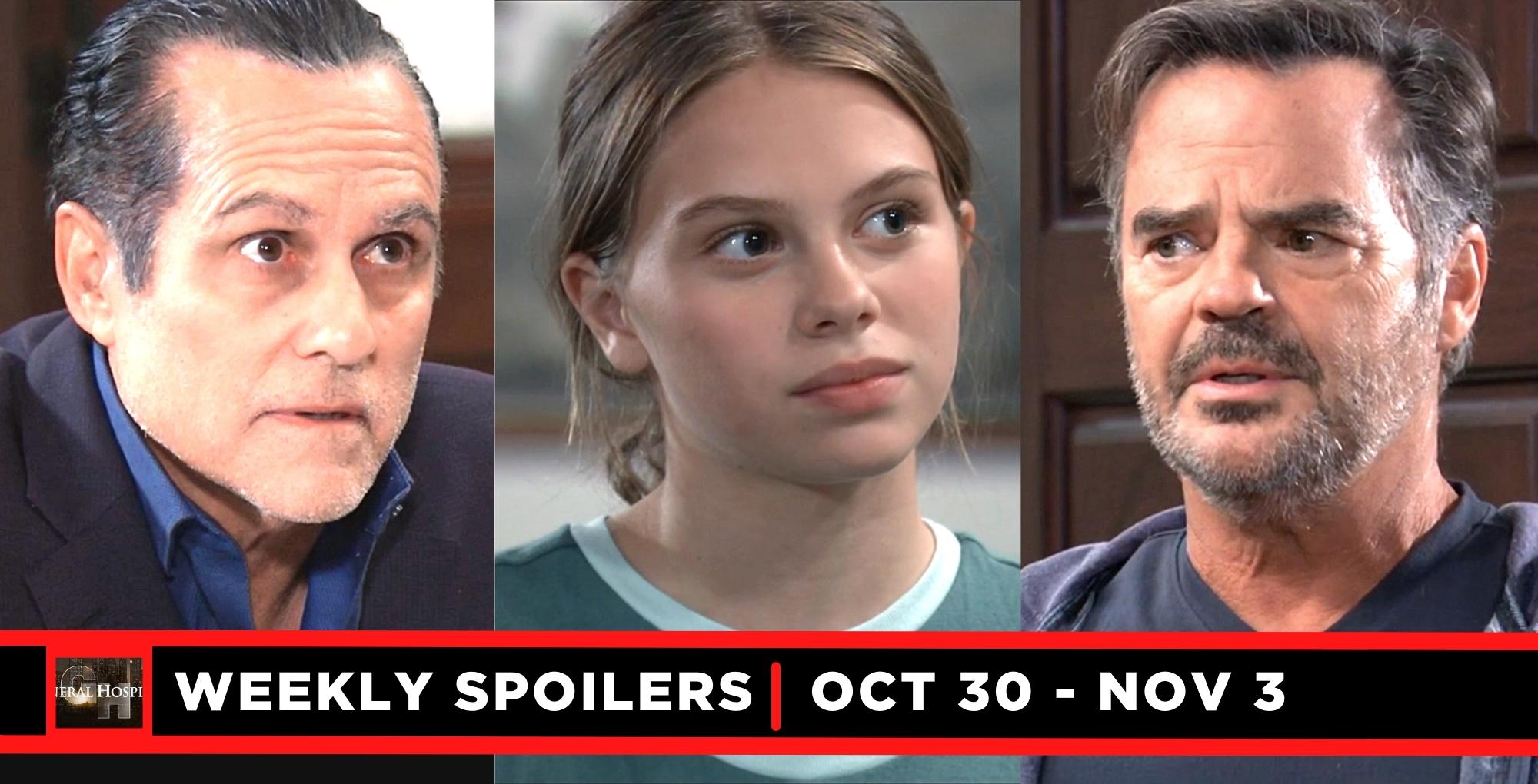 general hospital spoilers for october 30 – november 3, 2023, sonny, charlotte, and neddie.