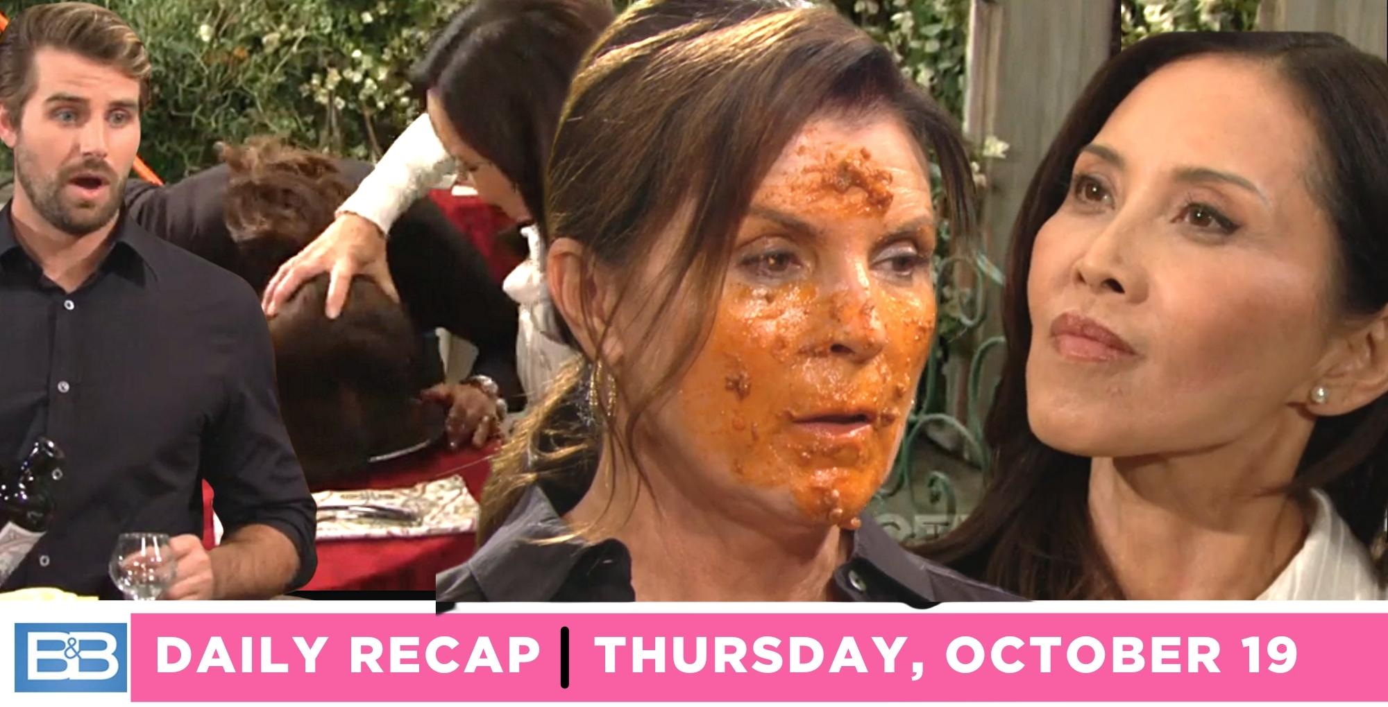 the bold and the beautiful recap for thursday, october 19, 2023, li attacks sheila.