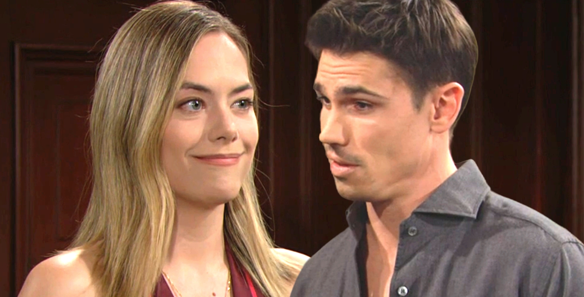 hope logan and finn finnegan on the bold and the beautiful.