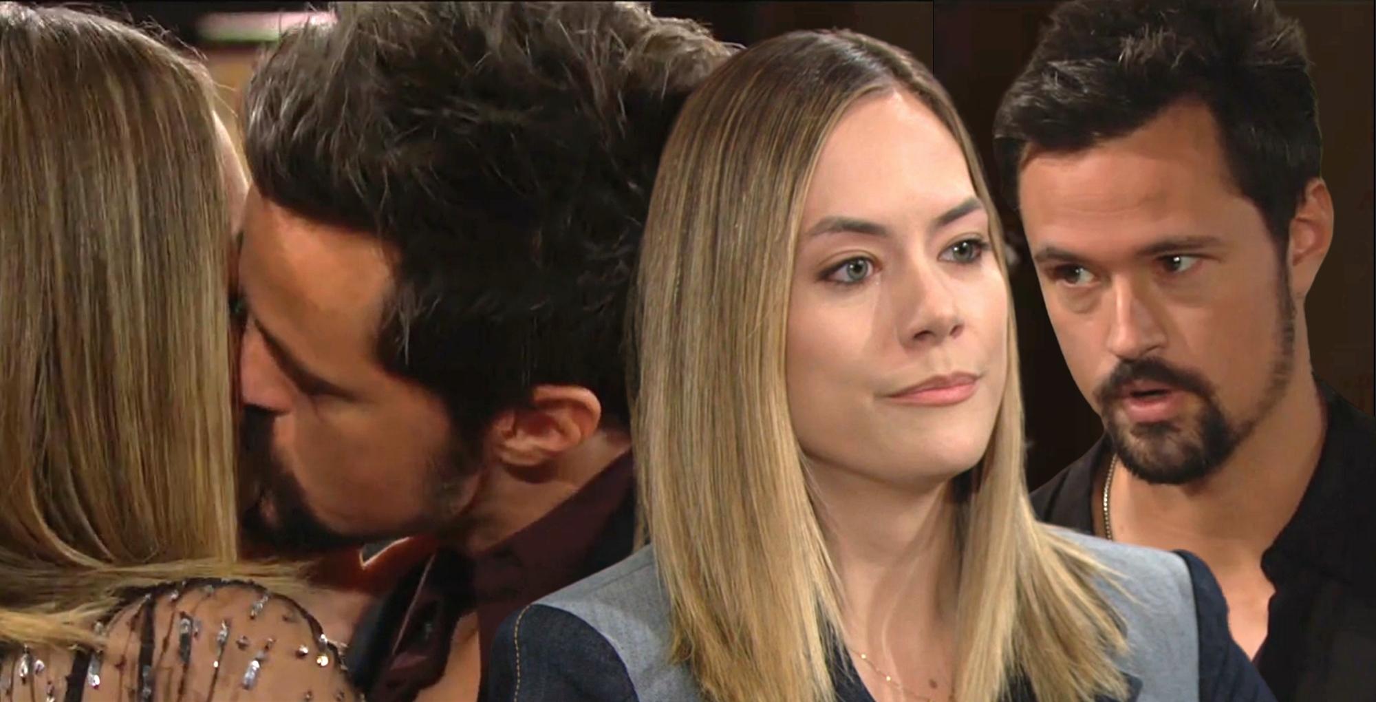 soap hub editors face off over hope logan and thomas forrester.