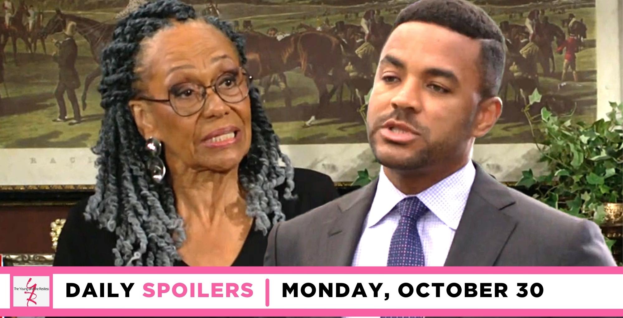 the young and the restless spoilers for october 30, 2023, episode 12735