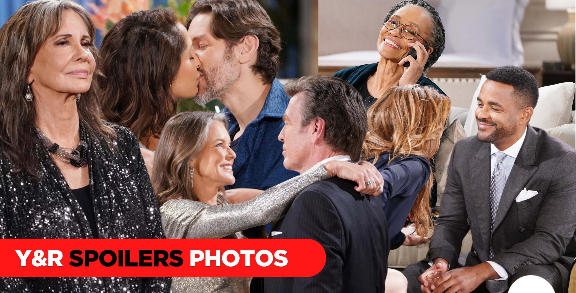 y&r spoilers photos collage.