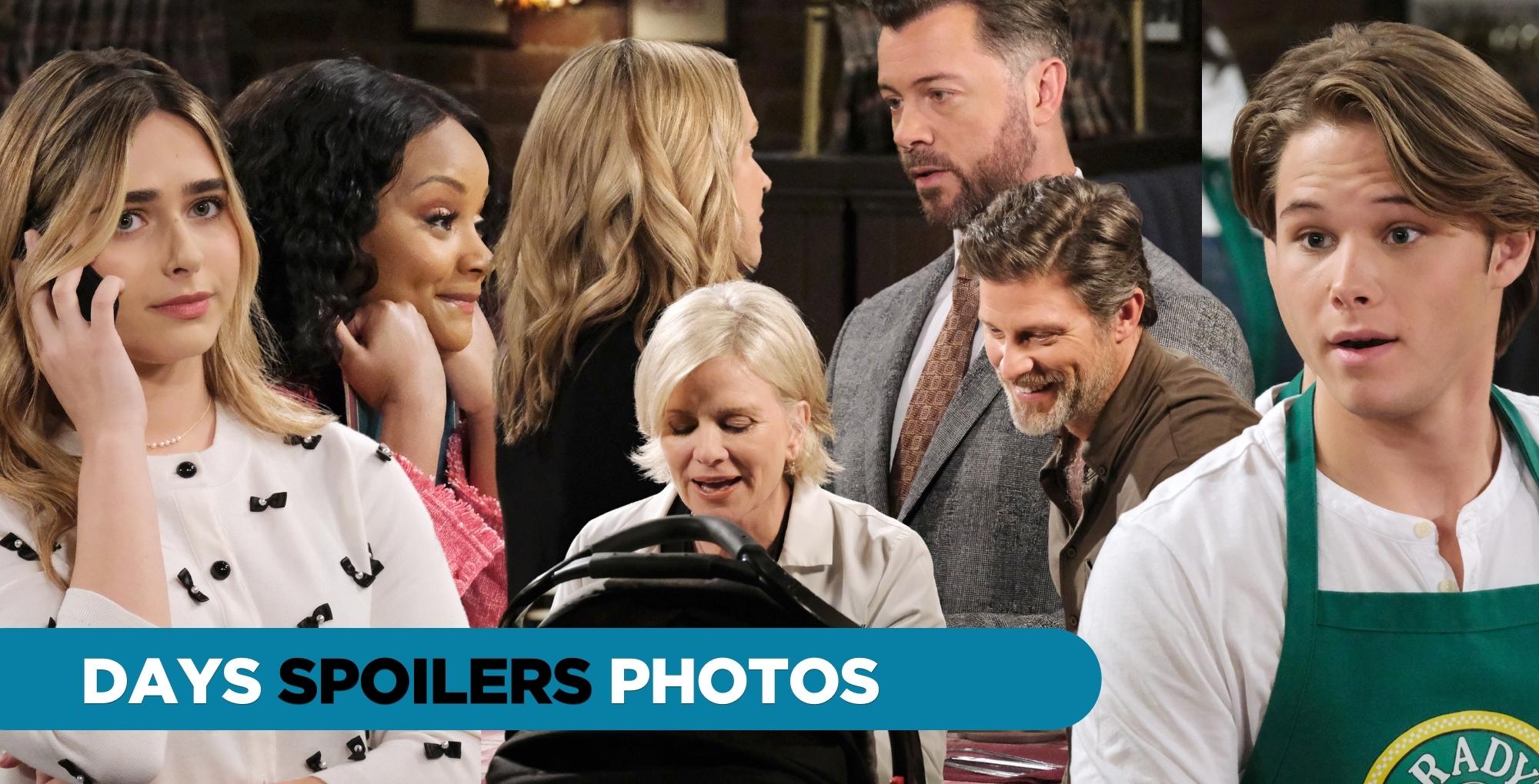 days spoilers photos collage.