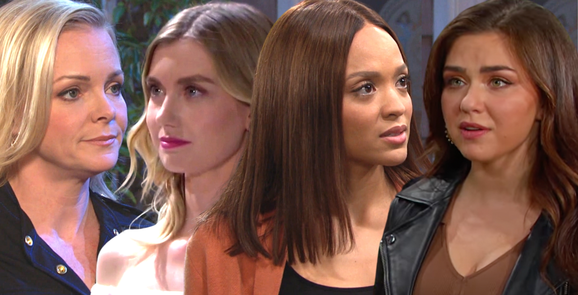 days of our lives belle, claire, lani, ciara.