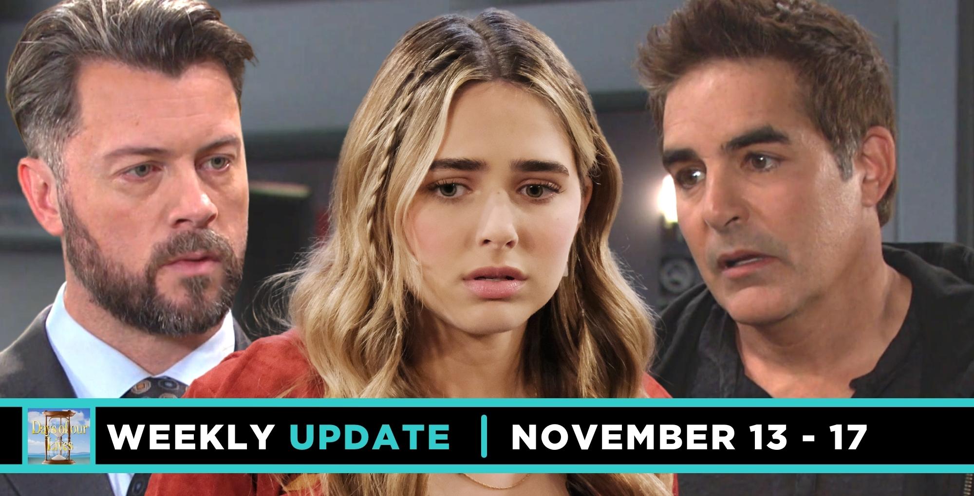 days of our lives weekly update spoilers
