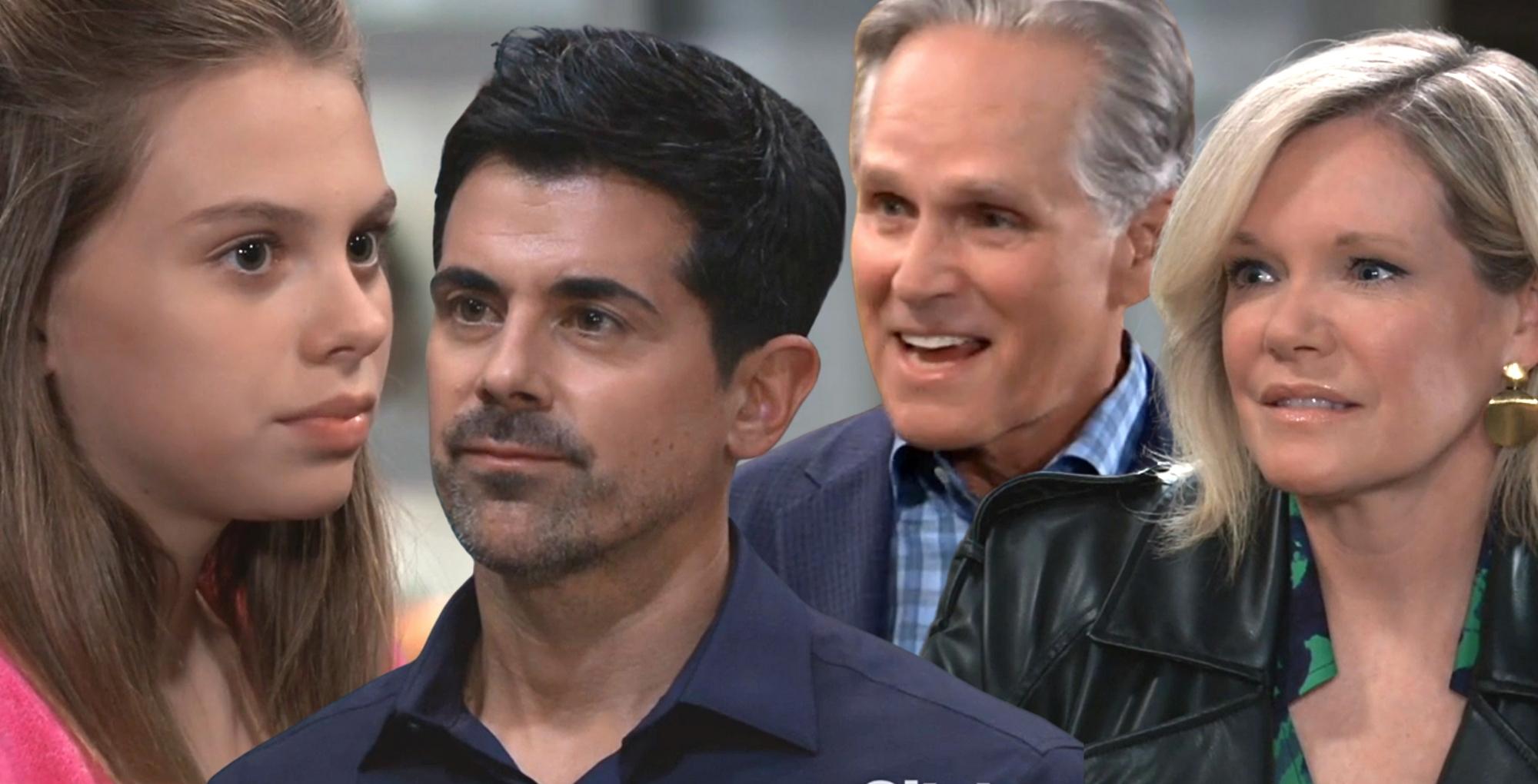 general hospital christmas miracle for charlotte, nikolas, gregory, ava.