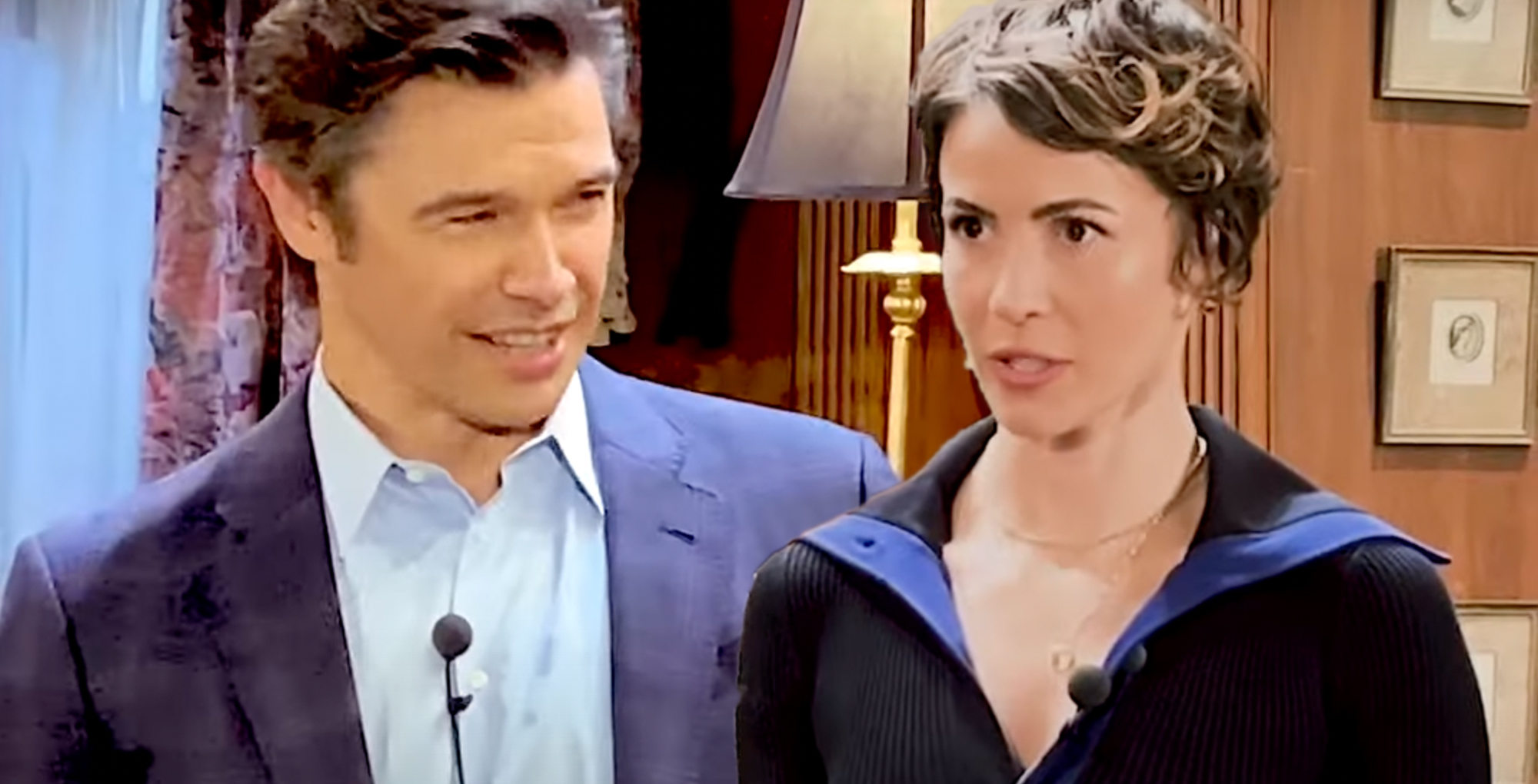 paul telfer and linsey godfrey play beat the hourglass in days of our lives trivia.