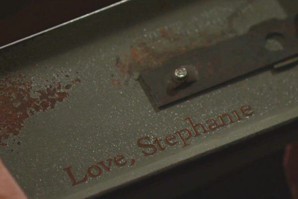 bold and the beautiful eric's engraved stapler.