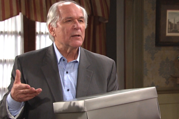 soap operas days of our lives konstantin and the lace tablecloth.
