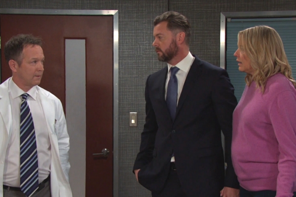 soap operas days of our lives doctor tells ej and nicole bad news.