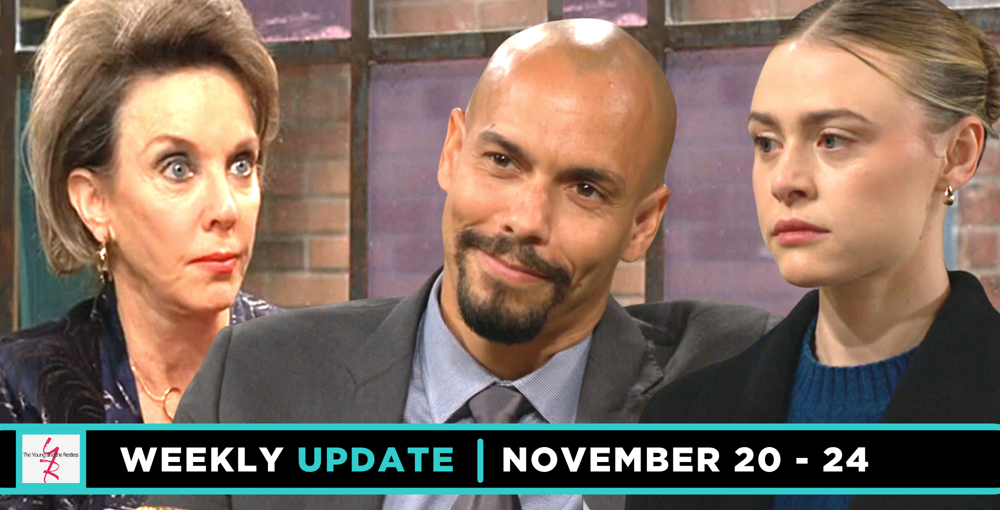 y&r spoilers weekly update with gloria, devon, and claire.