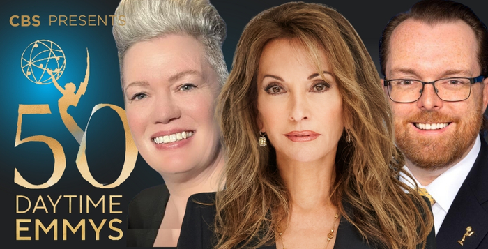 Adam Sharp Tabatha Starcher Susan Lucci the 50th Annual Daytime Emmys