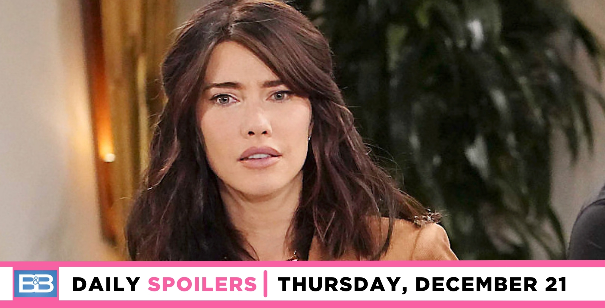the bold and the beautiful spoilers for december 21, 2023, episode 9173, has steffy worried.